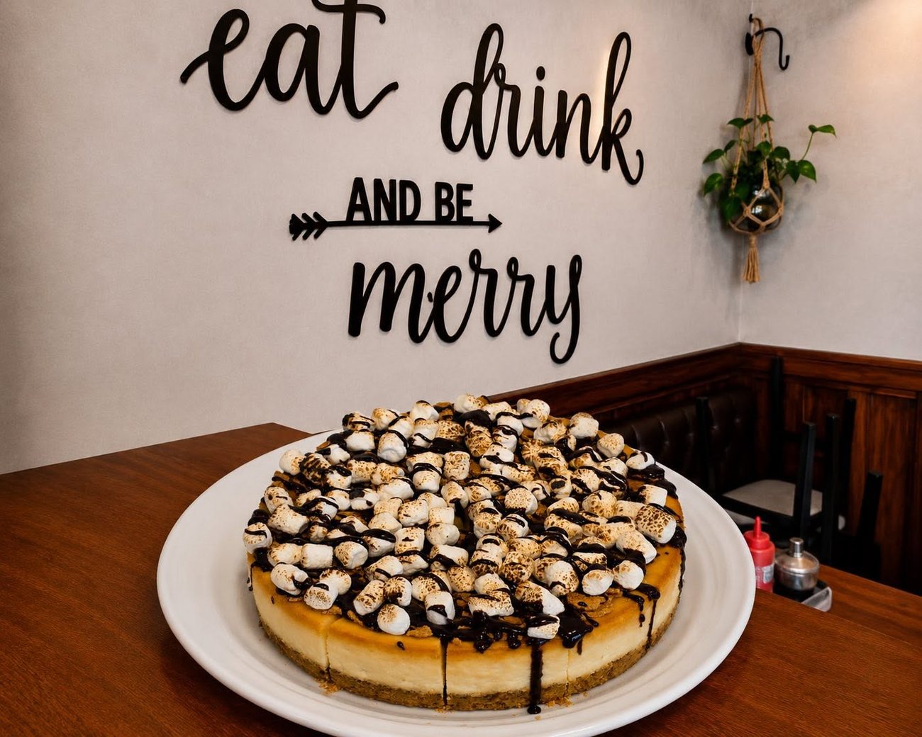 S'mores cheesecake