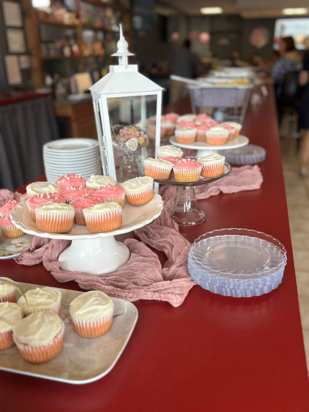 Wedding buffet at the Fox Den Party Center
