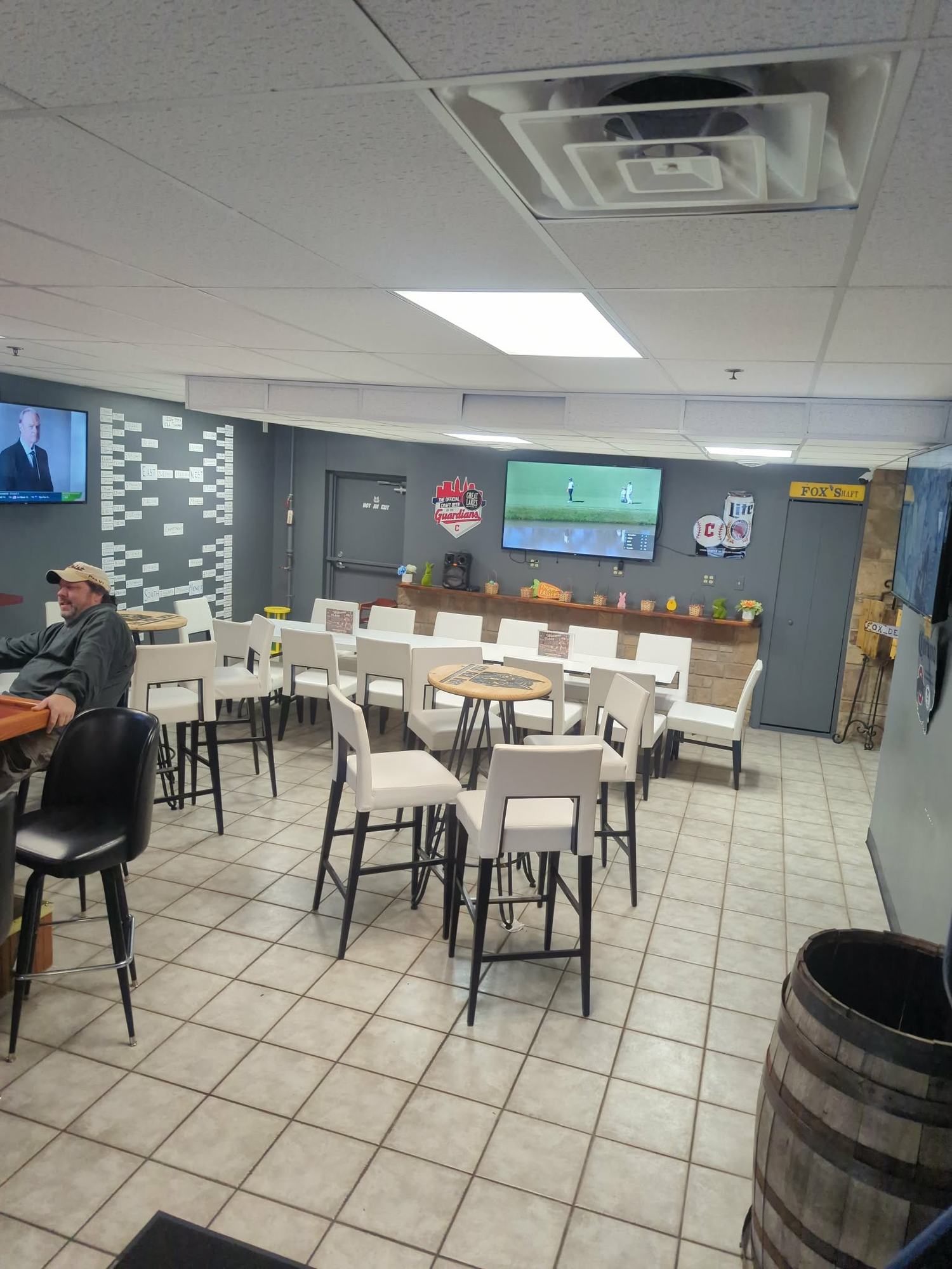 The Fox Den Party Center back room
